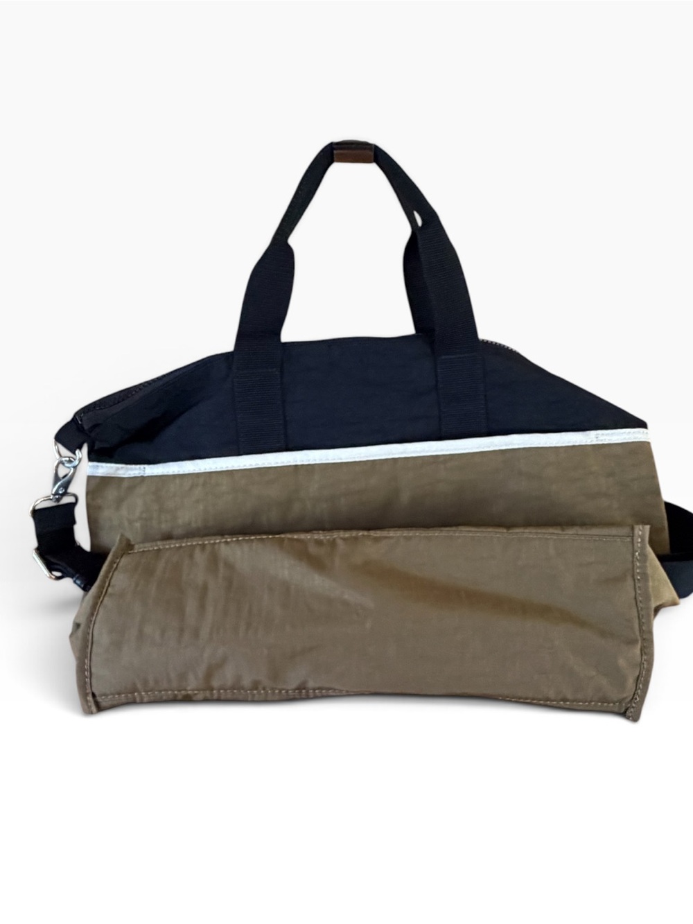 Kipling Black and Brown Elida Shoulder Bag crossbody - Picture 7 of 10